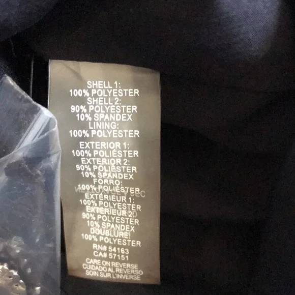 NWOT Karl Lagerfeld black blazer size 2 - Picture 5 of 9